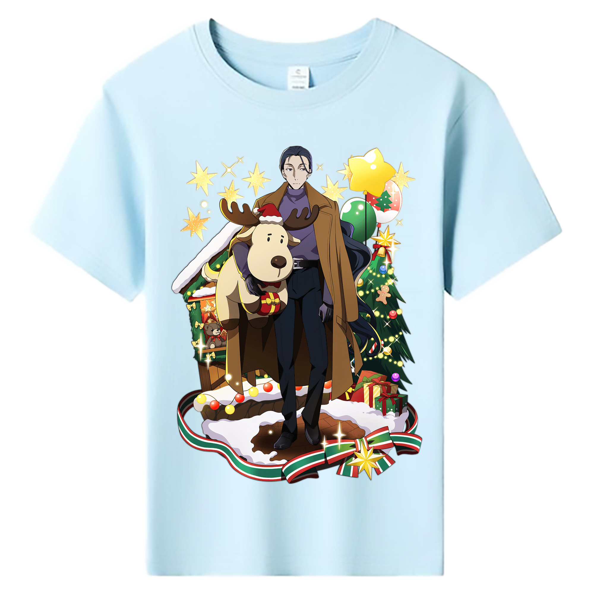 （画像用） 文豪ストレイドッグス Bungo Stray Dogs 綿100％キッズTシャツ（フロントプリント）